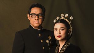 Foto Prewedding Andre Taulany-Amanda Rigby Baru Terungkap, Bergaya Nusantara