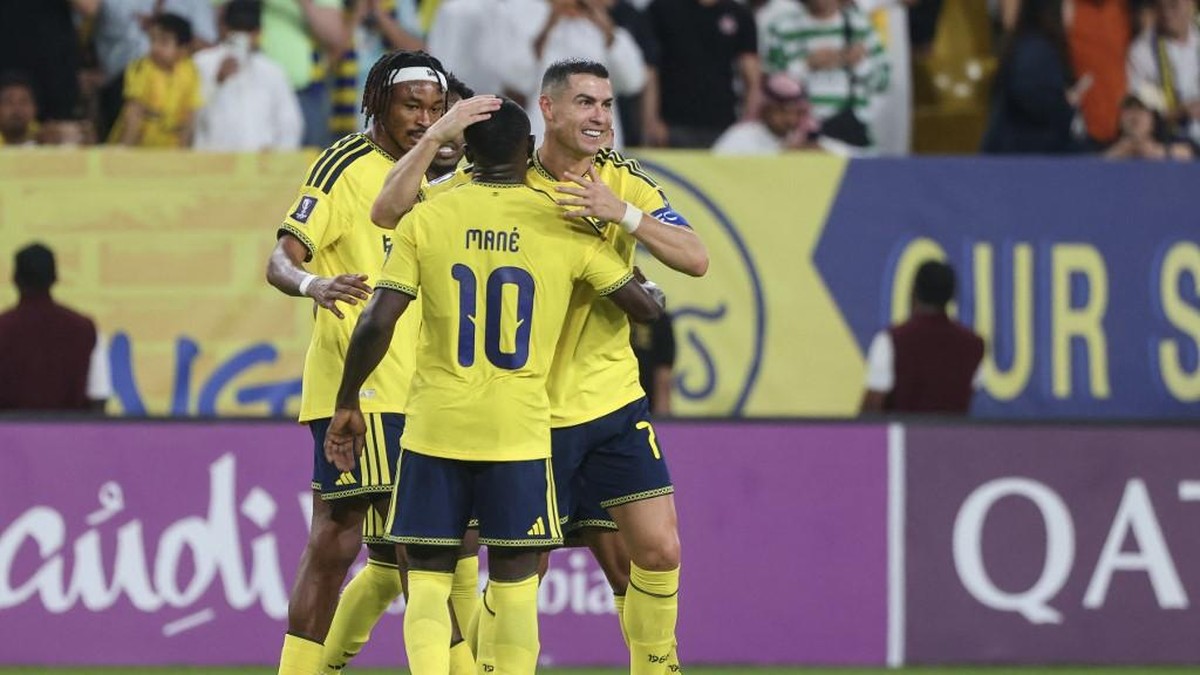 Hasil Al Nassr vs Neftchi Fergana. (Foto: AFP/FAYEZ NURELDINE)