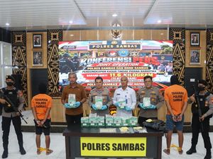 2 Pemuda Sambas Terancam Hukuman Mati Usai Terciduk Bawa 11 Kg Sabu