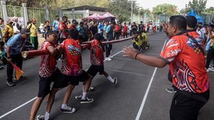 Ketapel hingga Hadangan, Keseruan Olahraga Tradisional Siswa SD di Bekasi