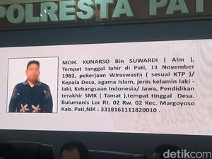 Kades Bulumanis Lor Pati Ditahan Polisi gegara Korupsi Rp 310 Juta