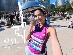 Finish Strong! Gisel Full Marathon 4 Jam 46 Menit di Chicago