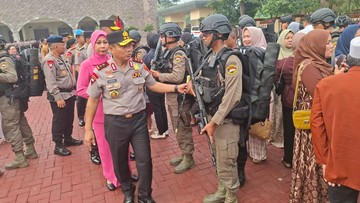 Polda Banten Geser 45 Anggota Brimob ke Papua Tengah untuk Amankan Wilayah Pertambangan