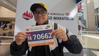 Terharu! Saykoji Dikasih Medali Chicago Marathon Meski Finis di Atas COT