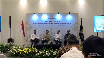 Konservasi Stupa Utama Borobudur Kejar Target Rampung Akhir Oktober