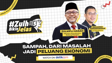 Viral Bule Buang Sampah ke Sungai? Simak di #ZulhasBikinJelas