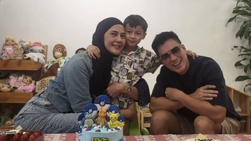 Kebersamaan Hangat Baim Wong dan Paula Verhoeven di Hari Spesial Buah Hati
