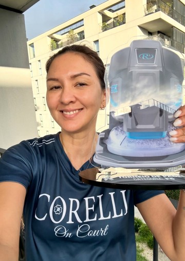 Aksi Gemilang Donna Agnesia Sabet Gelar Juara Padel di Portugal