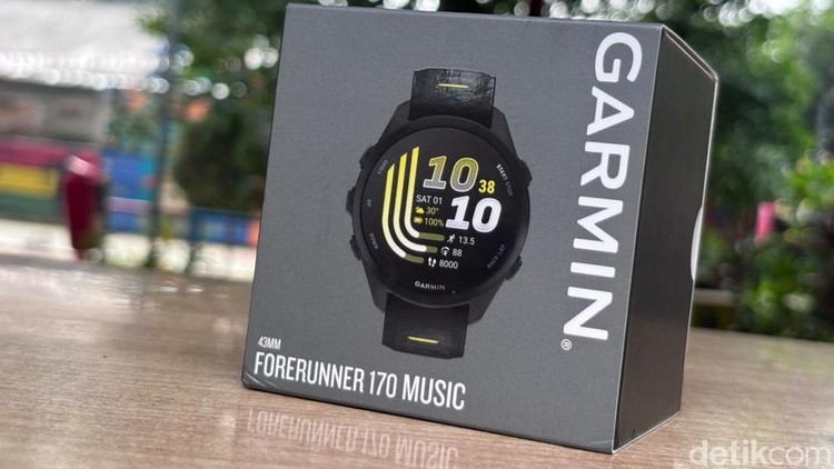 Unboxing Garmin Forerunner 170 Music, Jam Lari untuk Temani Kejar PB