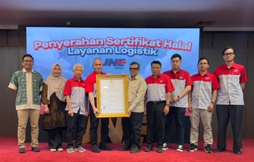 JNE Kantongi Sertifikasi Halal BPJPH, Tegaskan Standar Baru Ekspedisi