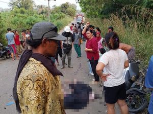 Detik-detik Dua Motor Bertabrakan di Musi Rawas, 2 Orang Tewas