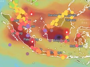 Video Peta Kualitas Udara di Kalimantan & Sumatera Capai Tingkat Berbahaya!