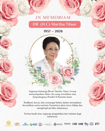 Kisah Hidup dan Pesan Terakhir Tokoh Kosmetik Nusantara Martha Tilaar