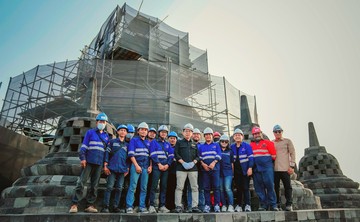 Menbud Pastikan Pemugaran Yasti &amp; Mahastupa Candi Sesuai Kaidah Konservasi
