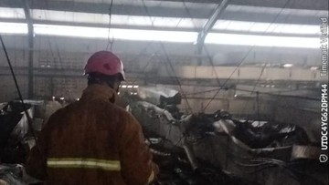 Pabrik Buku Tulis Kiky di Boyolali Terbakar, Api Diduga dari Mesin Produksi