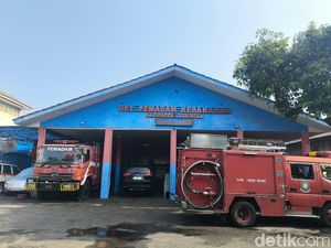 Saat Ular Kobra Lepas Meneror Kantor Damkar Kuningan