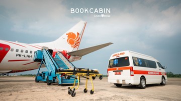 Inovasi BookCabin Sediakan Fitur Stretcher untuk Penerbangan Medis