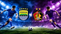 Adu Mahal Skuad Persib Bandung Vs Persik Kediri