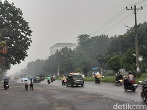Disdikbud Medan Imbau Siswa dan Guru Gunakan Masker Dampak Asap Karhutla