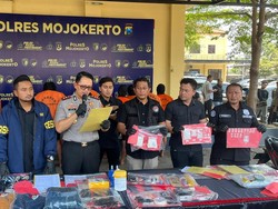 Pengedar di Mojokerto Ranjau 250 Gram Sabu Pakai Tabung Sentrifus