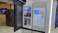 Kulkas Terbaru Samsung Canggih, Bisa Deteksi Makanan dan Nonton YouTube