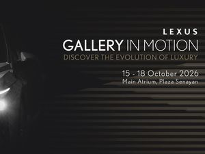 Lexus Hadirkan Gallery in Motion di Plaza Senayan hingga 18 Oktober