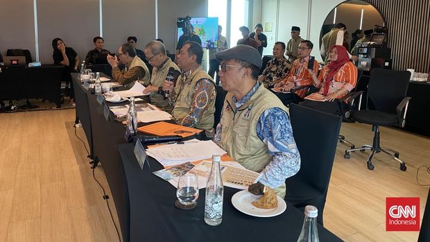 Sepuluh lurah finalis Benyamin S Award mengikuti babak penilaian presentasi di Jakarta Pusat, Kamis (15/10).