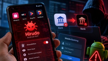 Ancaman Virus HP Android Bernama Hirudo Sasar Delapan Layanan Keuangan Lokal