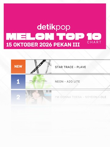 Neon &amp; Beyond! A2O Lite Debut Nomor 1 di Chart Melon Top 100