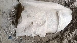 Potret Patung Firaun Ramses II Ditemukan di Delta Sungai Nil