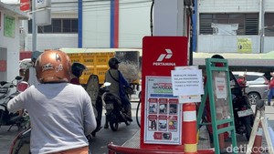 Pertalite Kosong di Sejumlah SPBU Surabaya