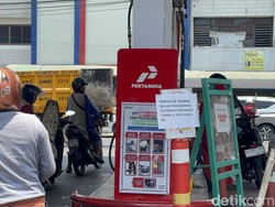 Pertalite Kosong di Sejumlah SPBU Surabaya