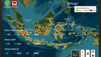 Cara Cek Hotspot-Kualitas Udara dari HP, Pantau Karhutla di Situs BNPB