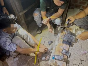 Polisi Gerebek Pondok Narkoba di Musi Rawas, Bandar Sabu Ditangkap
