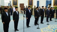 Prabowo Lantik 2 Wakil Menteri Pertahanan
