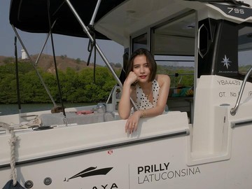 Merayakan Hari Kelahiran Ketiga Puluh, Prilly Latuconsina Pilih Pulau Rinca Sebagai Destinasi Liburan