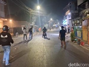 Tawuran Libatkan Emak-emak di Ablam Makassar, Polisi Lepas Tembakan