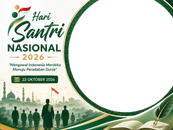 50 Twibbon Hari Santri 2026, Cocok untuk Meriahkan 22 Oktober!