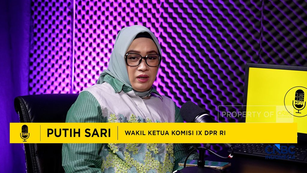 Wakil Ketua Komisi IX DPR RI Fraksi Gerindra, Putih Sari. (CNBC Indonesia)