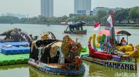 43 Kapal Botol Plastik Siap Berlayar di Danau Sunter