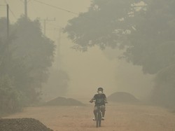 Kabut Asap Karhutla Sudah Masuk Jakarta