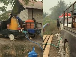 4 Bulan Krisis Air, 500 KK di Kobar Bergantung pada Bantuan Air Bersih