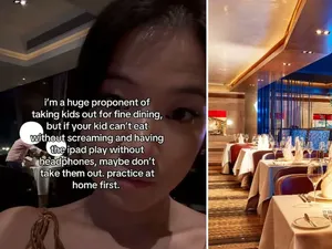 Biarkan Anak Nangis, Wanita Ini Sentil Orang Tua yang Tak Peka Etiket Restoran