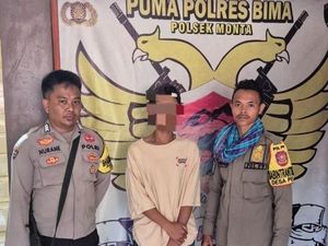 Tak Terima Ditegur Keluyuran Tengah Malam, Pemuda Bima Bacok Tetangga