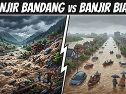 Banjir Biasa dan Banjir Bandang, Ini Perbedaan, Penyebab dan Dampaknya
