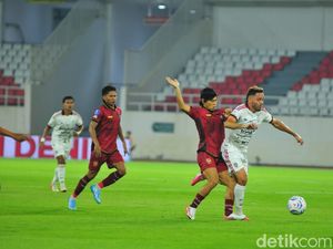 Babak Pertama, Java United Unggul 1-0 dari Tamunya Bali United