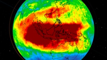 Analisis Citra Satelit NASA Ungkap Konsentrasi Karbon Monoksida Menyelimuti Langit Nusantara