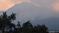 Kebakaran Gunung Arjuno-Welirang Terus Meluas ke-11 Titik