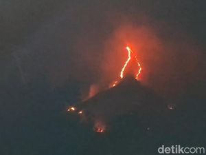 Kawasan Gunung Arjuno-Welirang Kembali Terbakar