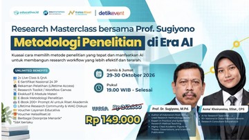 EXCLUSIVE Workshop: Metodologi Penelitian di Era AI bersama Prof Sugiyono